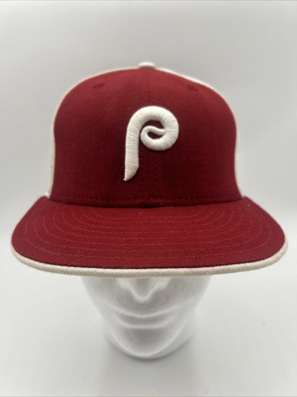Philadelphia Phillies Cooperstown 2002-2005 New Era 59Fifty Fitted WoolHat 7 1/4